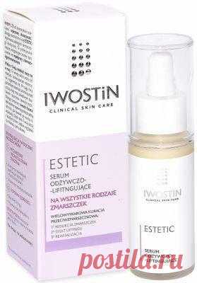 IWOSTIN Estetic Nourishing and Lifting Serum 30ml The rich anti-wrinkle formula Nourishing and lifting serum Iwostin Estetic UK allows you to deeply nourish mature skin. The cosmetic contains plant stem cells