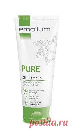 Emolium Pure Washing Gel 200ml Emolium Pure Washing Gel UK . Emolium Pure face and body wash gel contains as much as 93% natural substance!