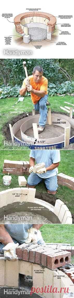 Building a Fire Pit | The Family Handyman