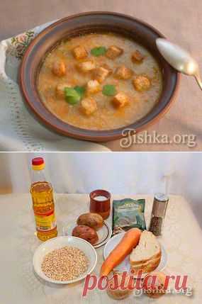 Гороховый суп (постный) - Кулинарный рецепт с фото
