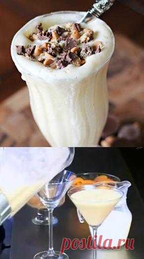 Молочный коктейль с консервированными абрикосами