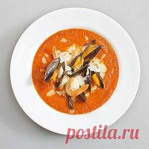 Томатный суп с морепродуктами, пошаговый рецепт с фотографиями – итальянская кухня: супы
