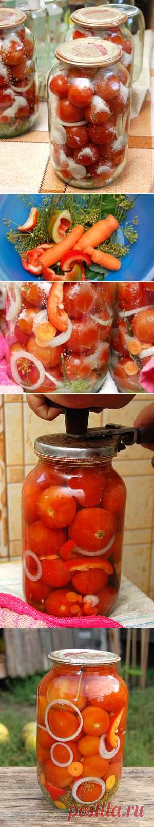 Готовим вкусные маринованные помидоры. Как замариновать. - пошаговый рецепт с фото
