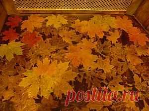Осень не только за окном: создаем листопад на полу - Ярмарка Мастеров - ручная работа, handmade