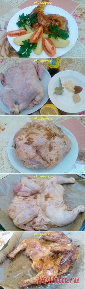 Курица с имбирем | Вкусный день
