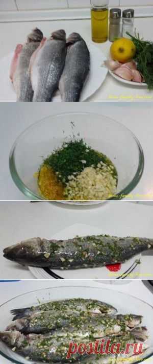 Запеченная рыба - пошаговый рецепт с фотоКулинарные рецепты