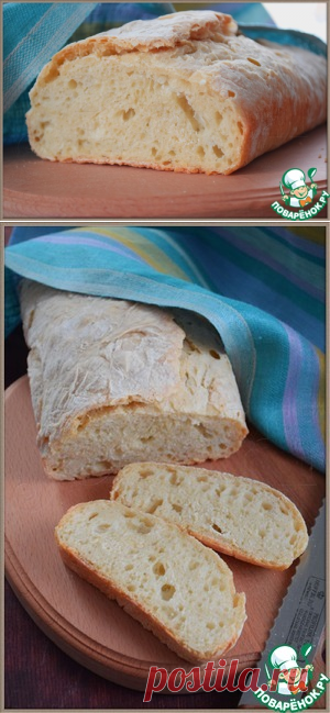 Хлеб без замеса - кулинарный рецепт