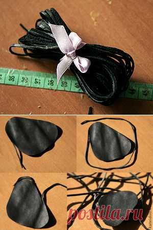Делаем длинный кожаный шнурок из обрезков кожи - Ярмарка Мастеров - ручная работа, handmade