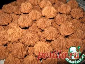 Песочное печенье с какао "Восторг" - кулинарный рецепт