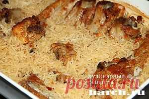 Ребрышки с рисом и аджикой | Харч.ру - рецепты для любителей вкусно поесть