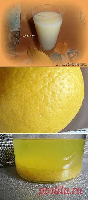 Лимонный крем-ликёр/Crema di limone - сладко и лимонно.