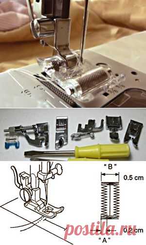 Швейные лапки | Лапки для бытовых швейных машин