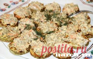 Закуска из кабачков с печенью и сыром | Харч.ру - рецепты для любителей вкусно поесть