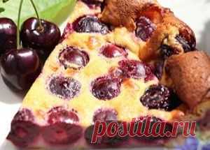 Клафути с замороженной вишней / Пироги и пирожки / TVCook: пошаговые рецепты c фото