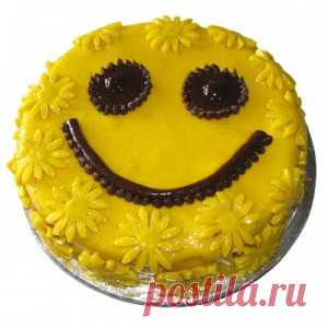 Торт Смайлик вызовет у всех улыбки! | Рецепты тортов, пошаговое приготовление с фото