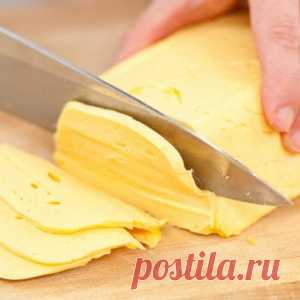 Домашний твердый сыр по супер легкому рецепту