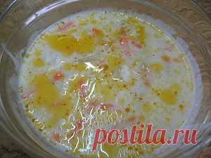 Сырный суп с клецками | 4vkusa.ru