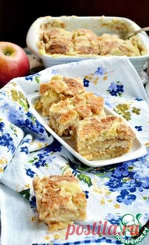 Постный яблочный пирог - кулинарный рецепт