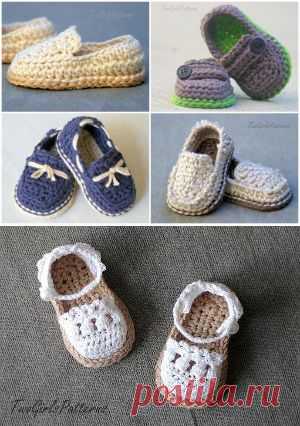 Lil Loafers Super Pack by TwoGirlsPattern | Crocheting Pattern