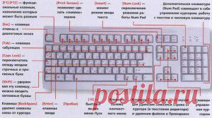 описание клавиш клавиатуры, клавиши на клавиатуре, назначение клавиш на клавиатуре | Полезные советы интернета