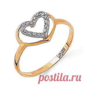 Оригинальное кольцо из красного золота с белыми бриллиантами
Купить со скидкой за 6 650 руб