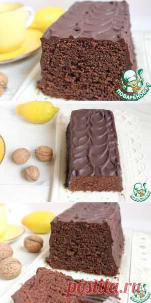 Шоколадный кекс на минералке - кулинарный рецепт