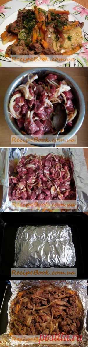 Картошка с мясом в духовке - рецепт с фото | Запеченный картофель в духовке | Блог Семейная кулинарная книга