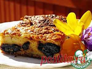 Пирог с черносливом - кулинарный рецепт