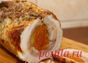 Свинина с персиками / Блюда из свинины / TVCook: пошаговые рецепты с фото