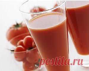 Полезные свойства томатного сока