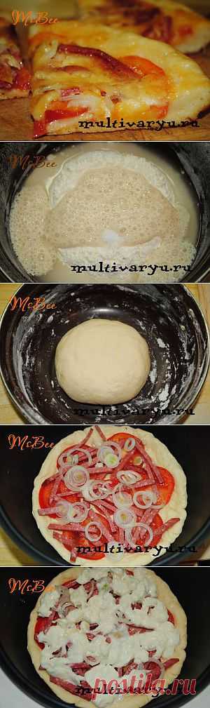 Пицца классическая в мультиварке » Мультиварка - легко готовить, вкусно есть! | Мультиварка - легко готовить, вкусно есть!