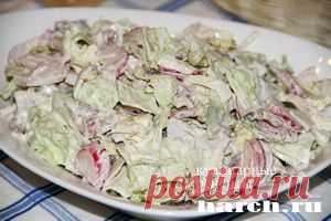 Салат из говядины с редисом “Марта” | Харч.ру - рецепты для любителей вкусно поесть