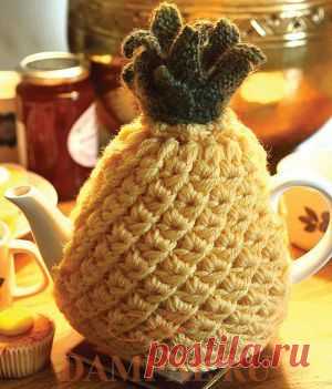 Грелка на чайник «Pineapple» | DAMские PALьчики. ru