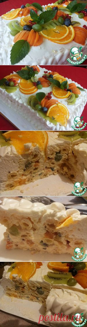 Торт "Тропиканка" - кулинарный рецепт