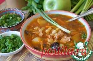 Суп гороховый "Ереванский" - кулинарный рецепт
