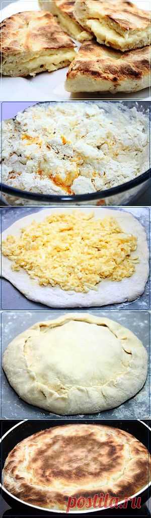 Хачапури с сыром | Рецепты вкусно