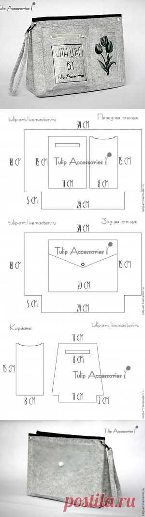 Как сделать из фетра загадочный «тинтамар», или Шьем органайзер в сумку - Ярмарка Мастеров - ручная работа, handmade