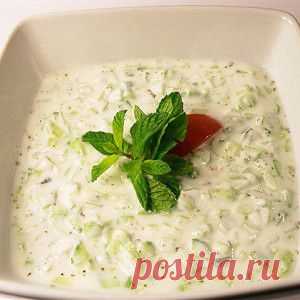 Соус райта с огурцами и зеленым луком рецепт – индийская кухня: закуски