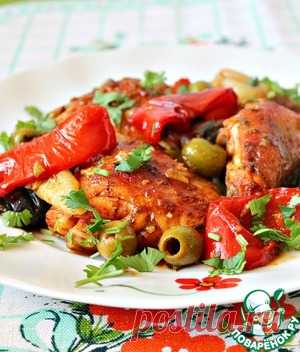 Курица в испанском стиле - кулинарный рецепт