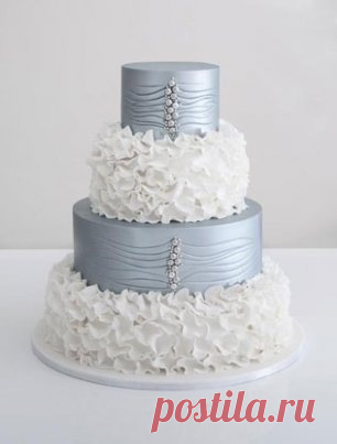 Свадебный торт на подставке - The-wedding.ru