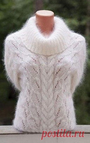 Узор для вязания свитера спицами | Узоры спицами