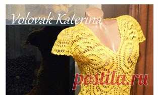 crochelinhasagulhas: Vestido em crochê by Katerina Volovik