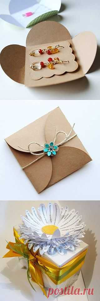Как красиво подарить украшения, оформление подарочной упаковки с сотней пожеланий и другие полезности.