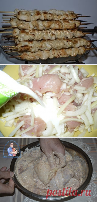 Самый вкусный маринад для шашлыка из курицы: 12 рецептов для сочного мяса  | Народные знания от Кравченко Анатолия