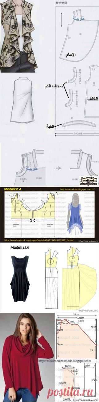 Выкройки в стиле Бохо / Прочие виды рукоделия / Шитье