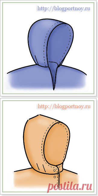 НАЧИНАЮЩЕМУ МОДЕЛЬЕРУ. Выкройки простых капюшонов
