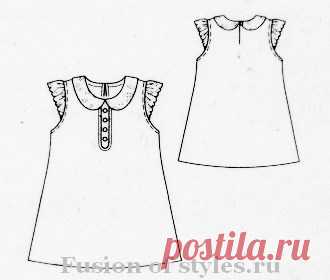 Романтическое платье для девочки | СЛИЯНИЕ СТИЛЕЙ