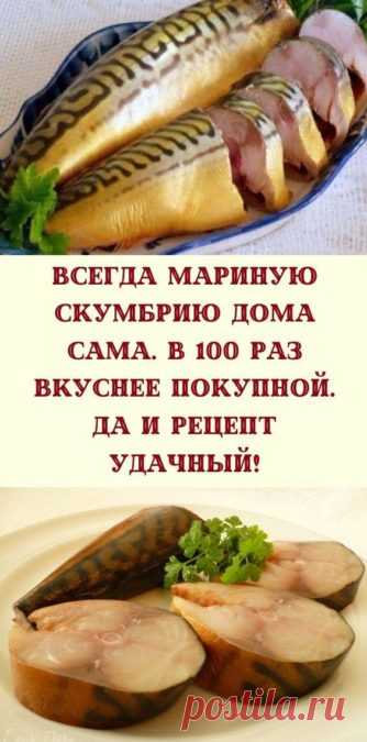 Всегда мариную скумбрию дома сама. В 100 раз вкуснее покупной. Да и рецепт удачный! - be1issimo.ru