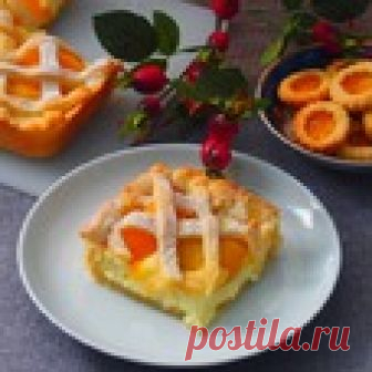 Нежный персиковый пирог Кулинарный рецепт