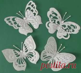 Бабочки пергамано
